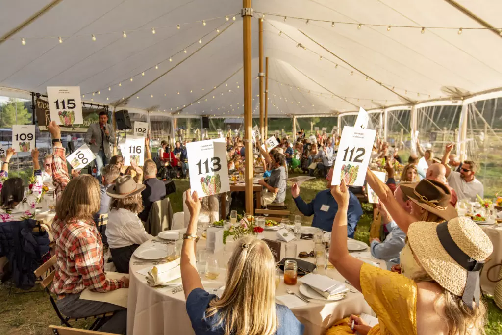 Feast in the Field auction
